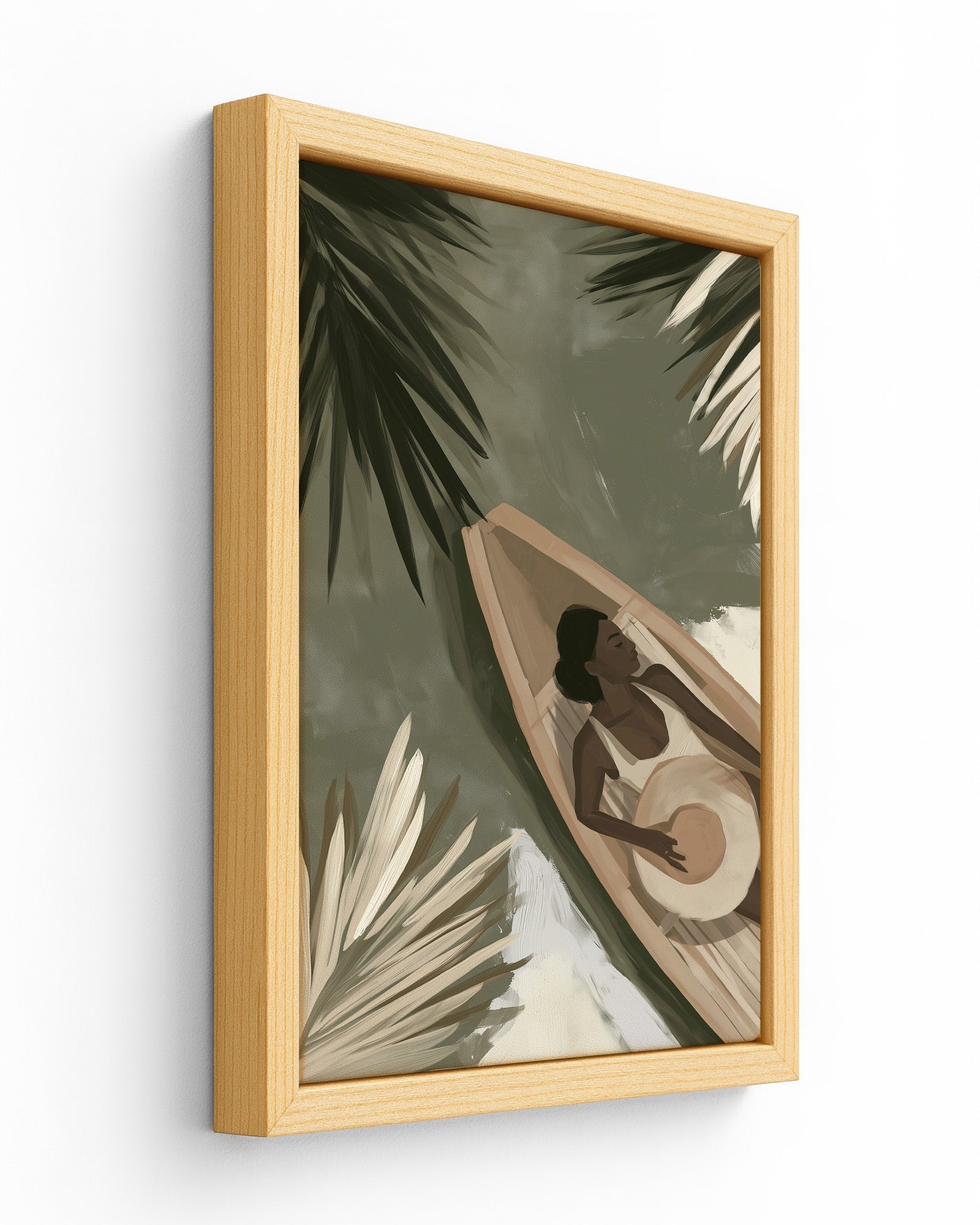 River Rest - Wood Framed Canvas