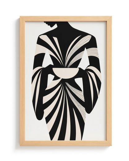 The Bearer - Wood Frame