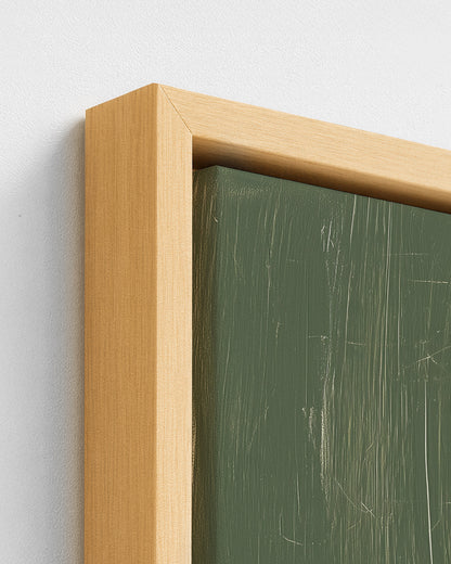 Dominoes - Wood Framed Canvas Detail