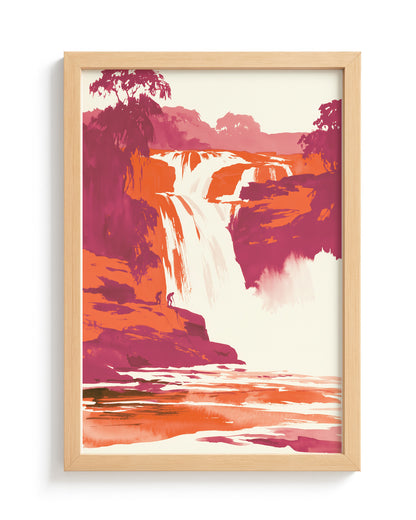 Dunn's River - Wood Frame