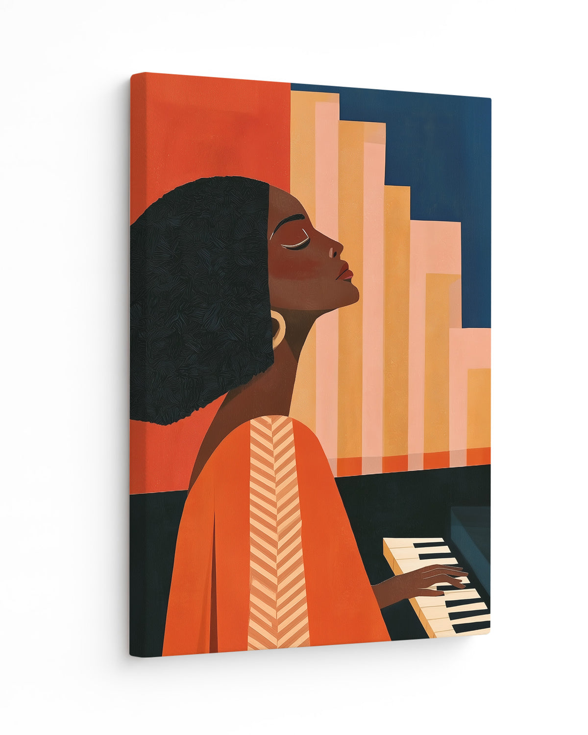 Organist - Slim Canvas