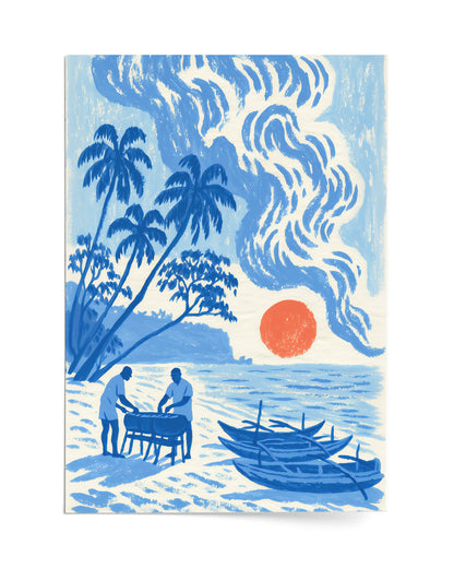 Morning Catch - Print