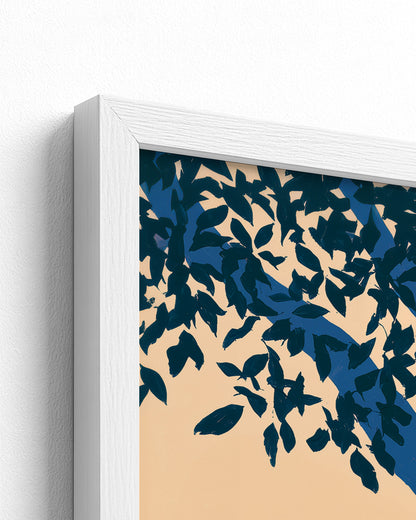 The Drum Keeper - White Frame
