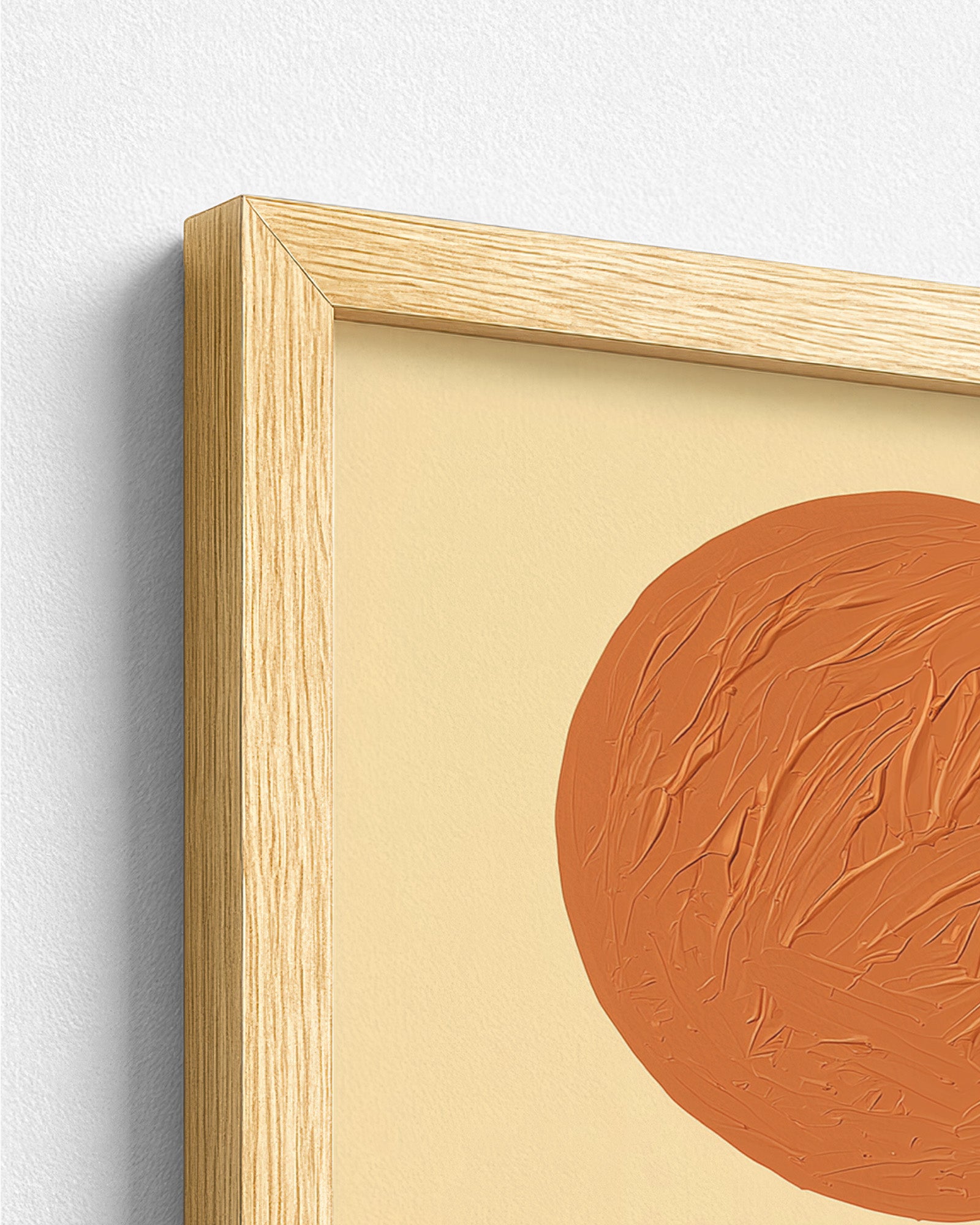 Callaloo Morning - Wood Frame Detail