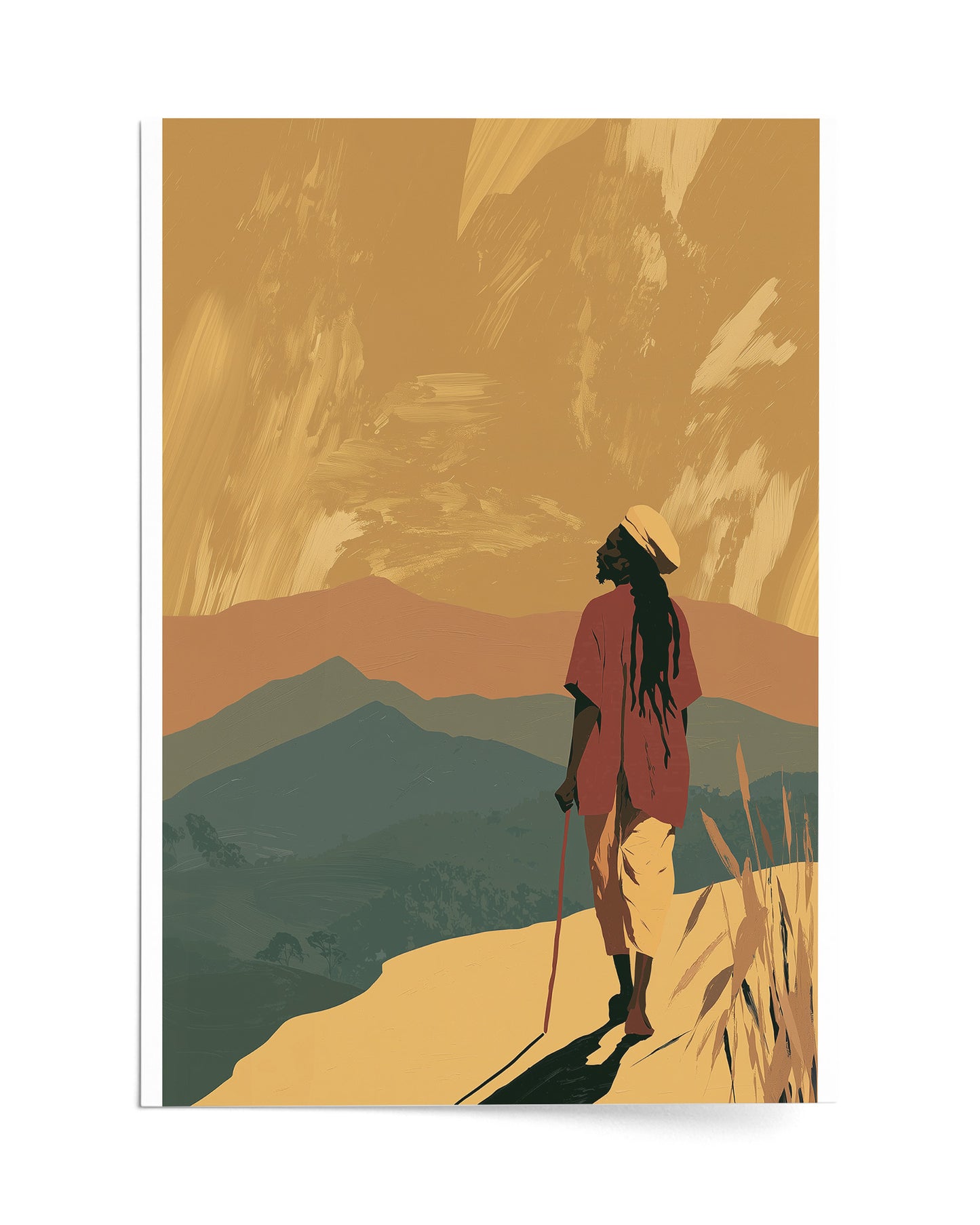 To the Hills - Print