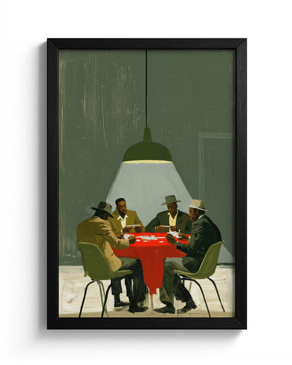 Dominoes - Black Frame Main