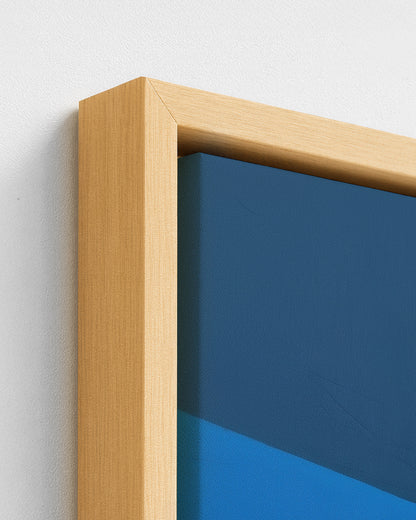 The Hat - Wood Framed Canvas Detail