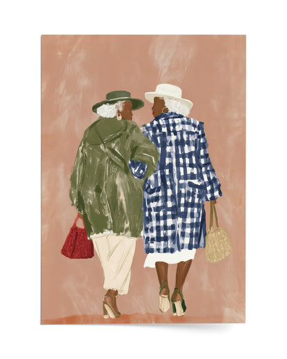 Grandma's Footsteps - Print