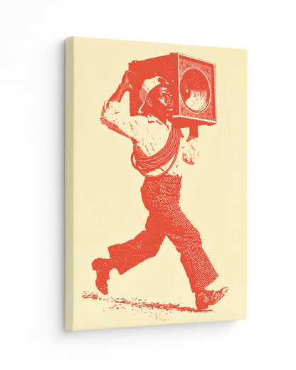 The Sound Man - Slim Canvas