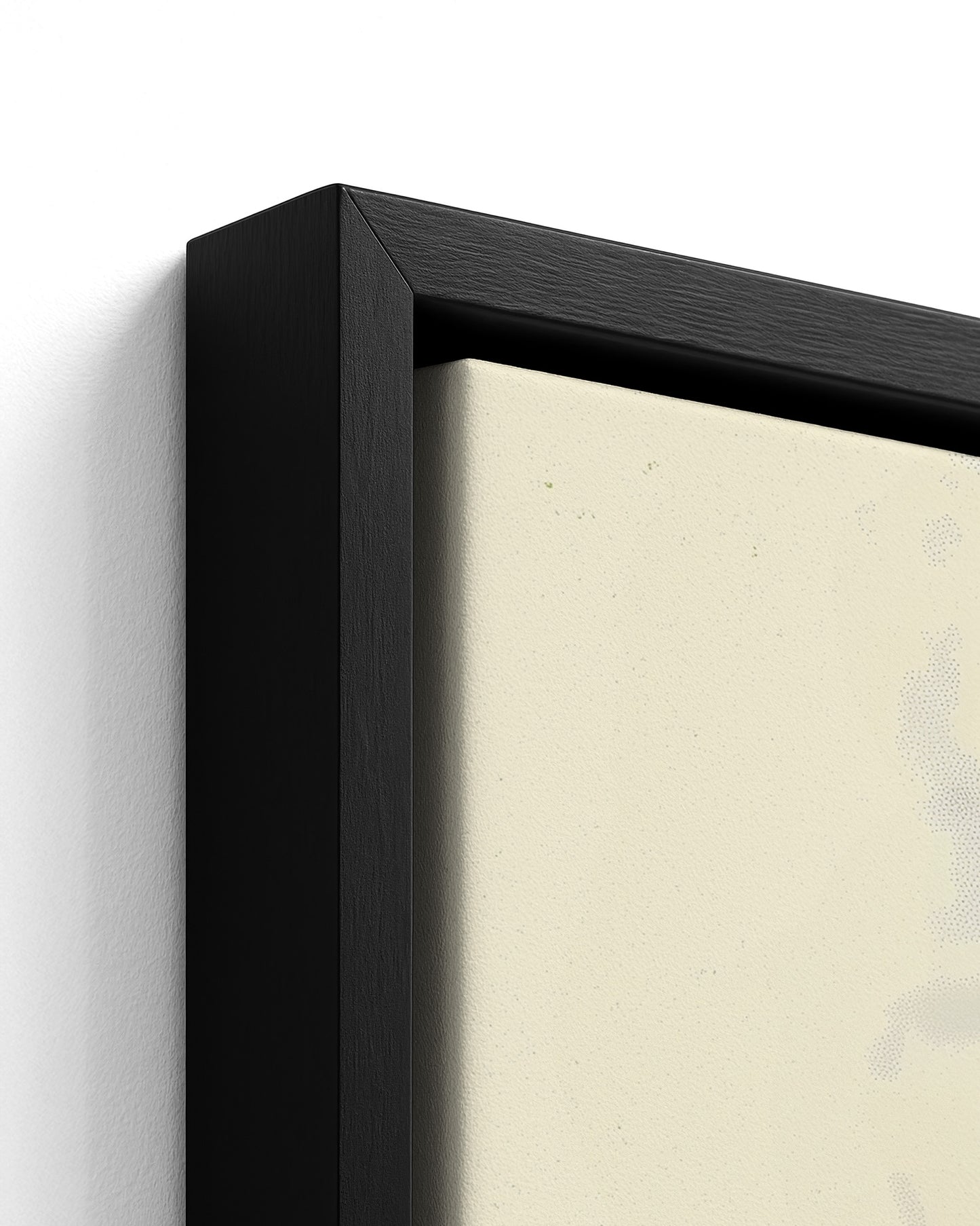 The Jerk Drum - Black Framed Canvas Detail