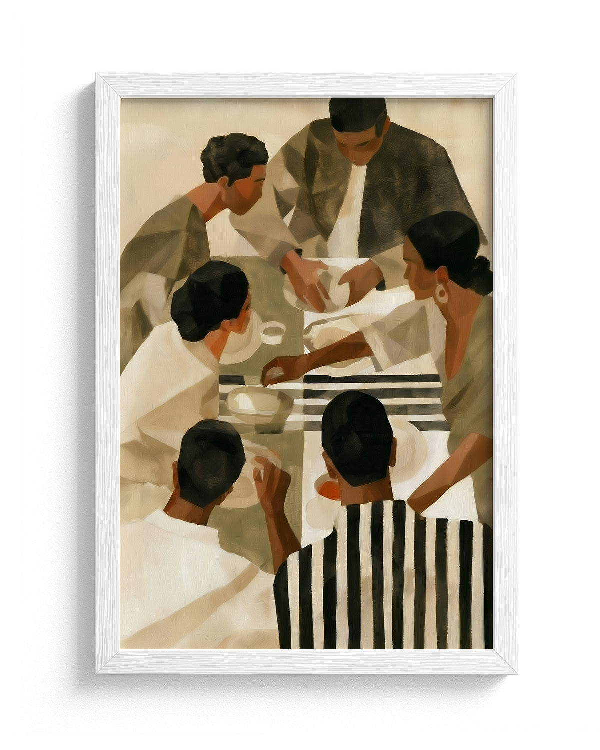 Sunday Spread - White Frame Main