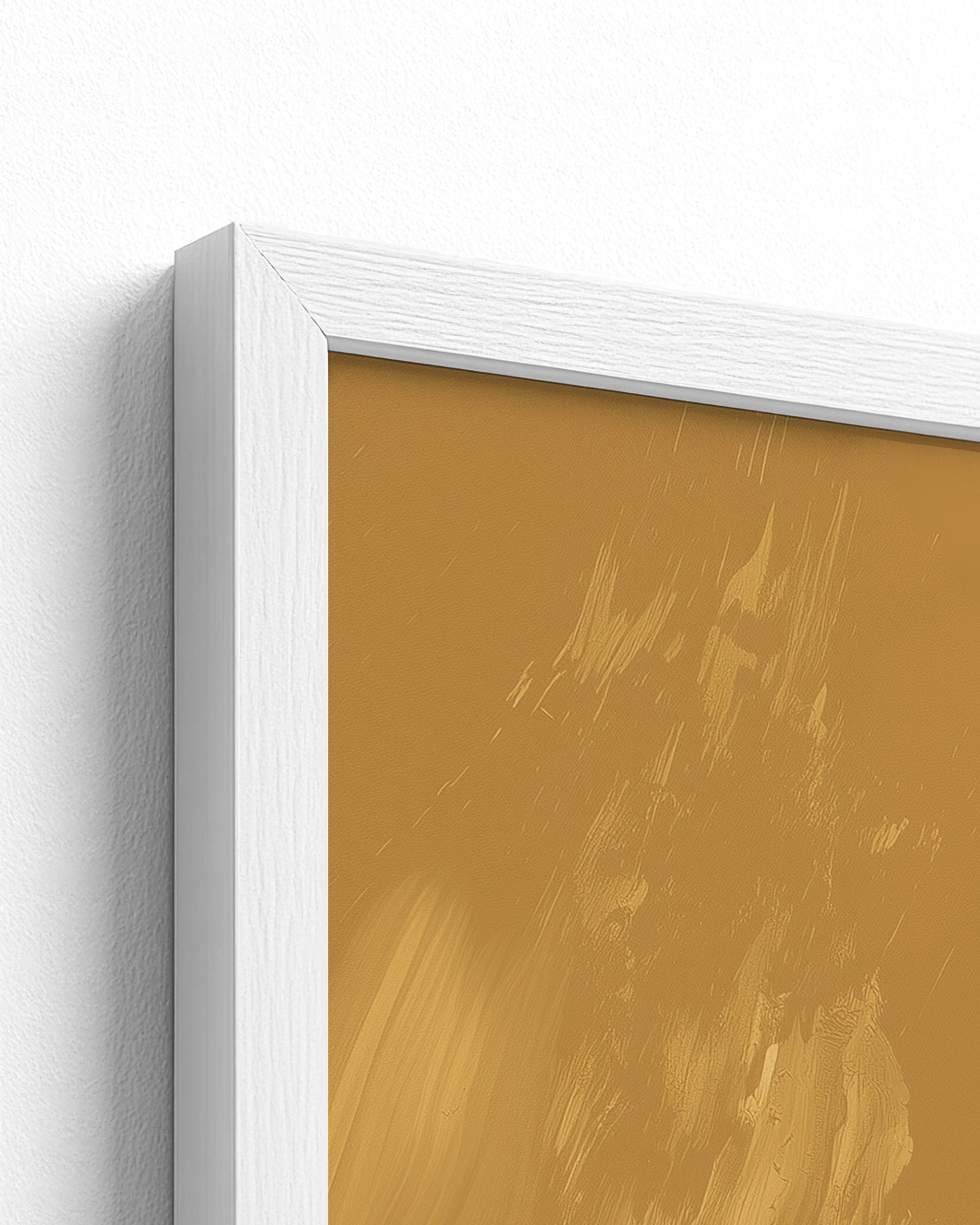 To the Hills - White Frame