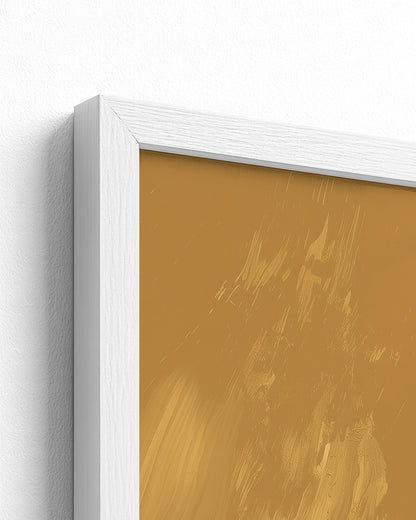 To the Hills - White Frame