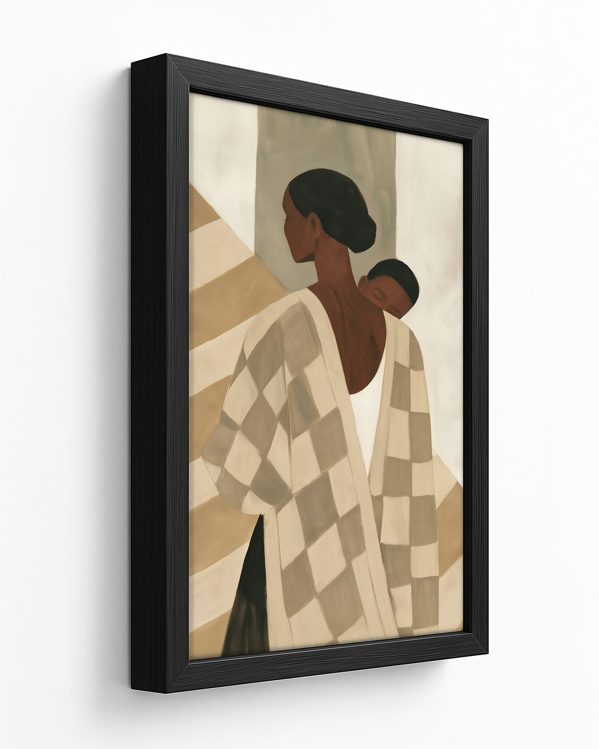 Carried - Black Framed Canvas