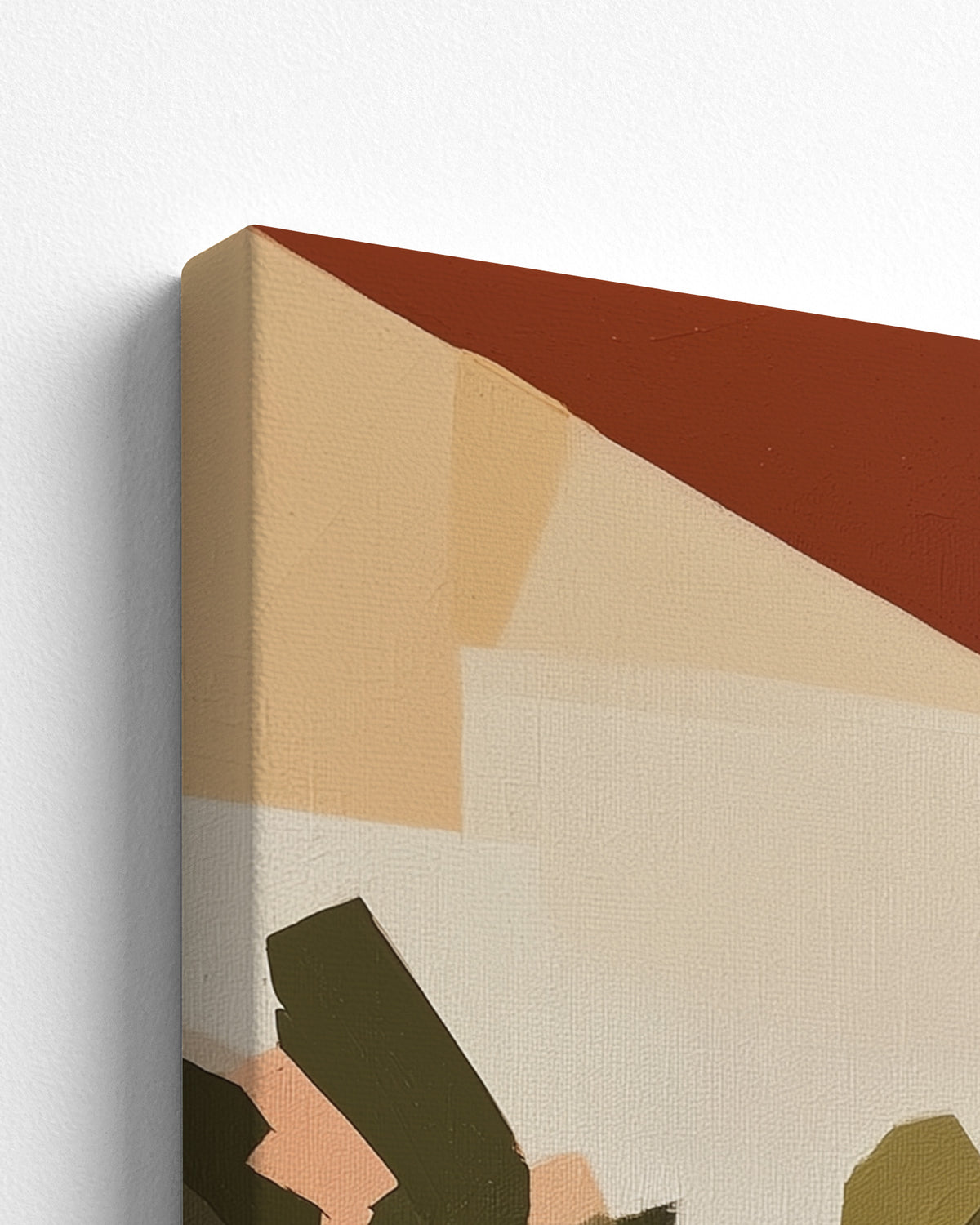 Her Turn - Thick Canvas Detail