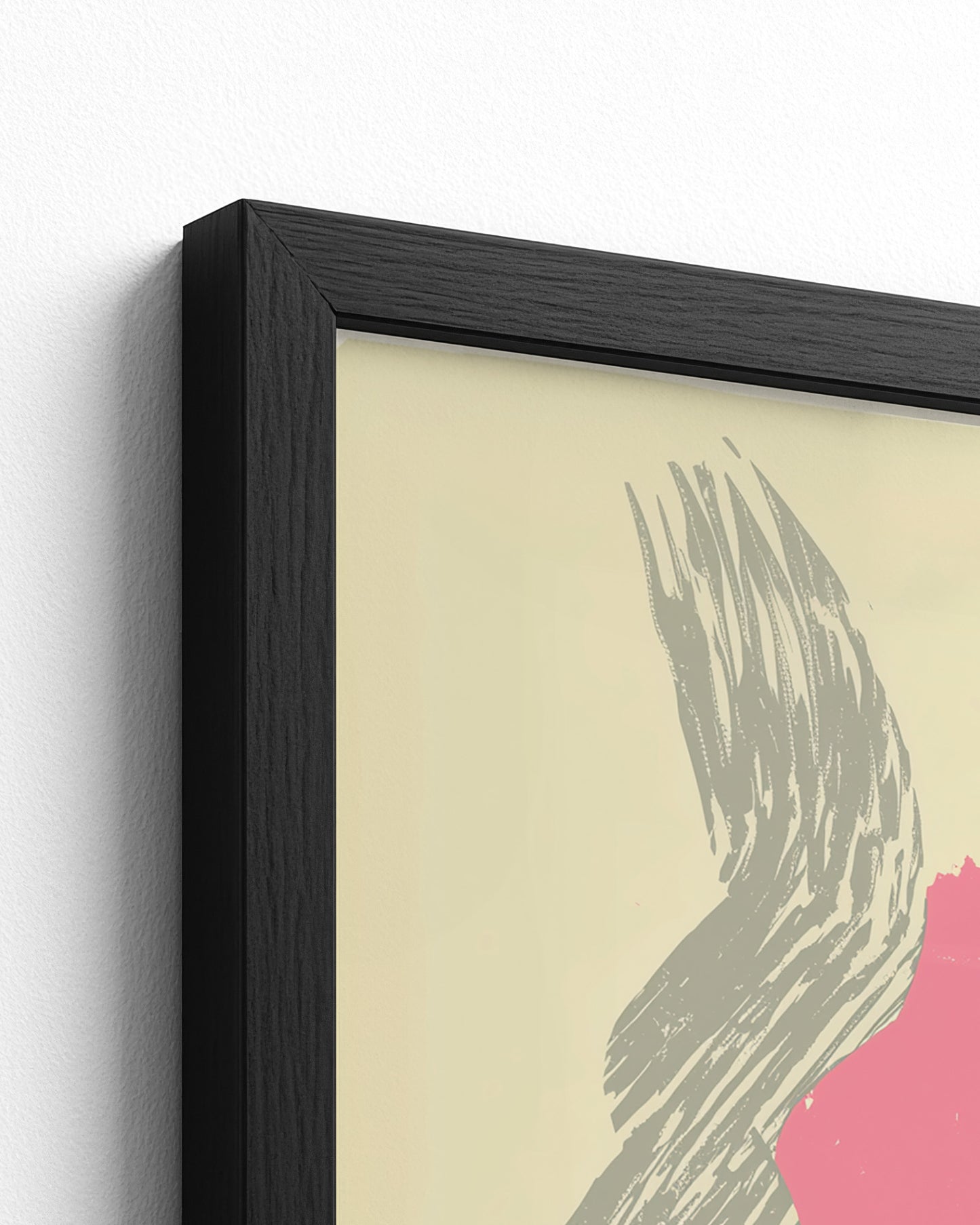 Roadside Fire - Black Frame