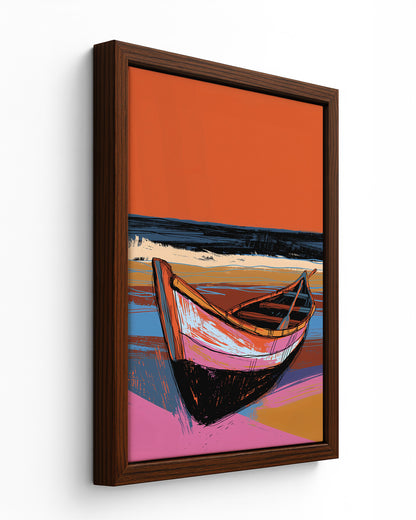 Hellshire - Black Framed Canvas