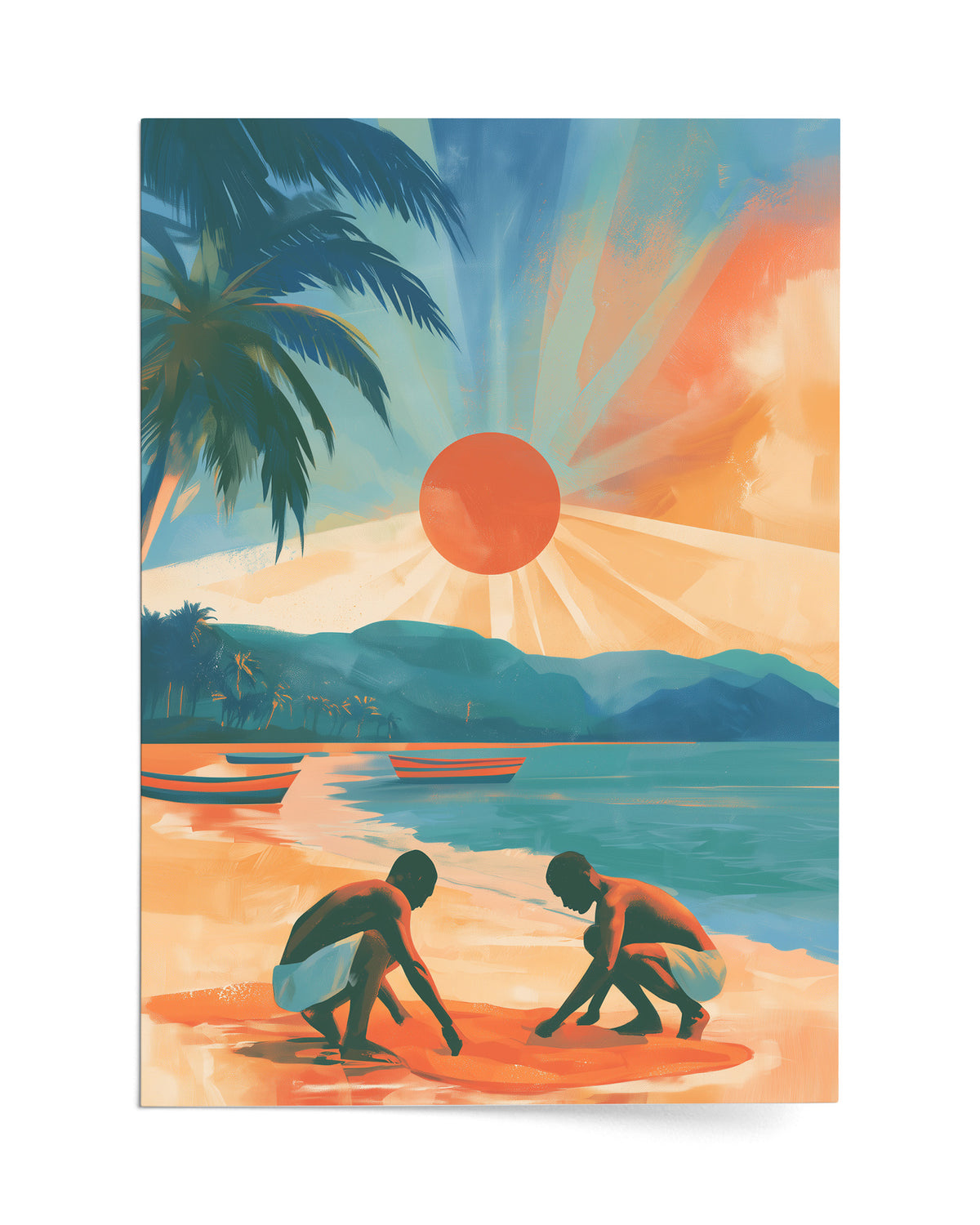 Dawn Catch - Print