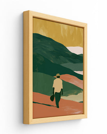 Walk Good - Wood Framed Canvas