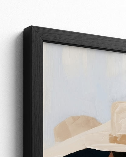 The Back Row - Black Frame