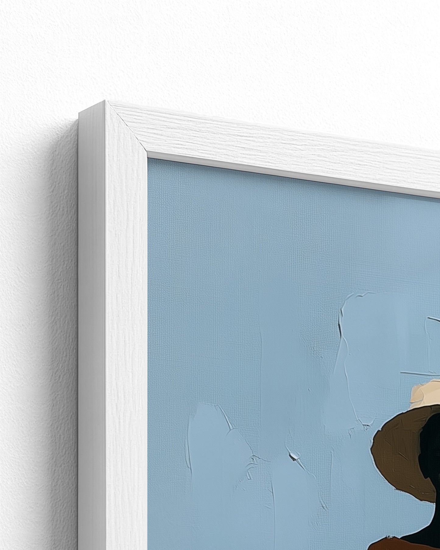 To Market - White Frame