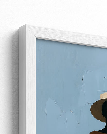 To Market - White Frame