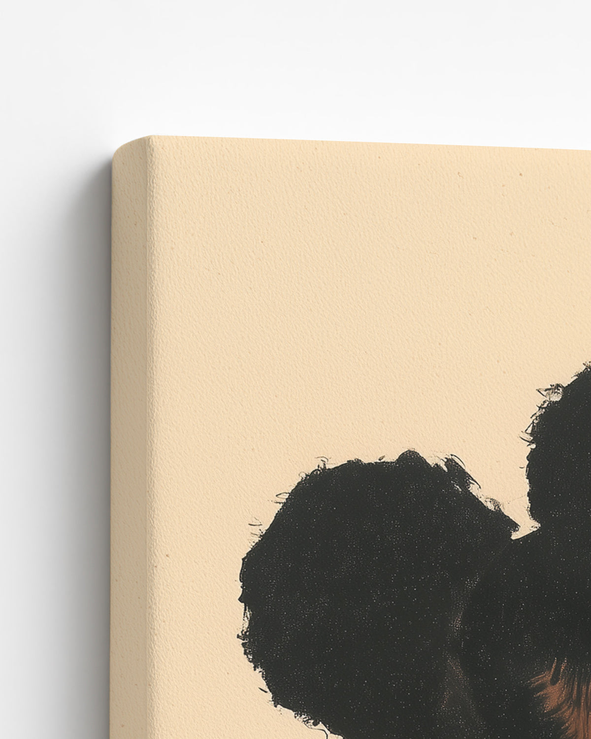 Three in a Row - Slim Canvas Detail