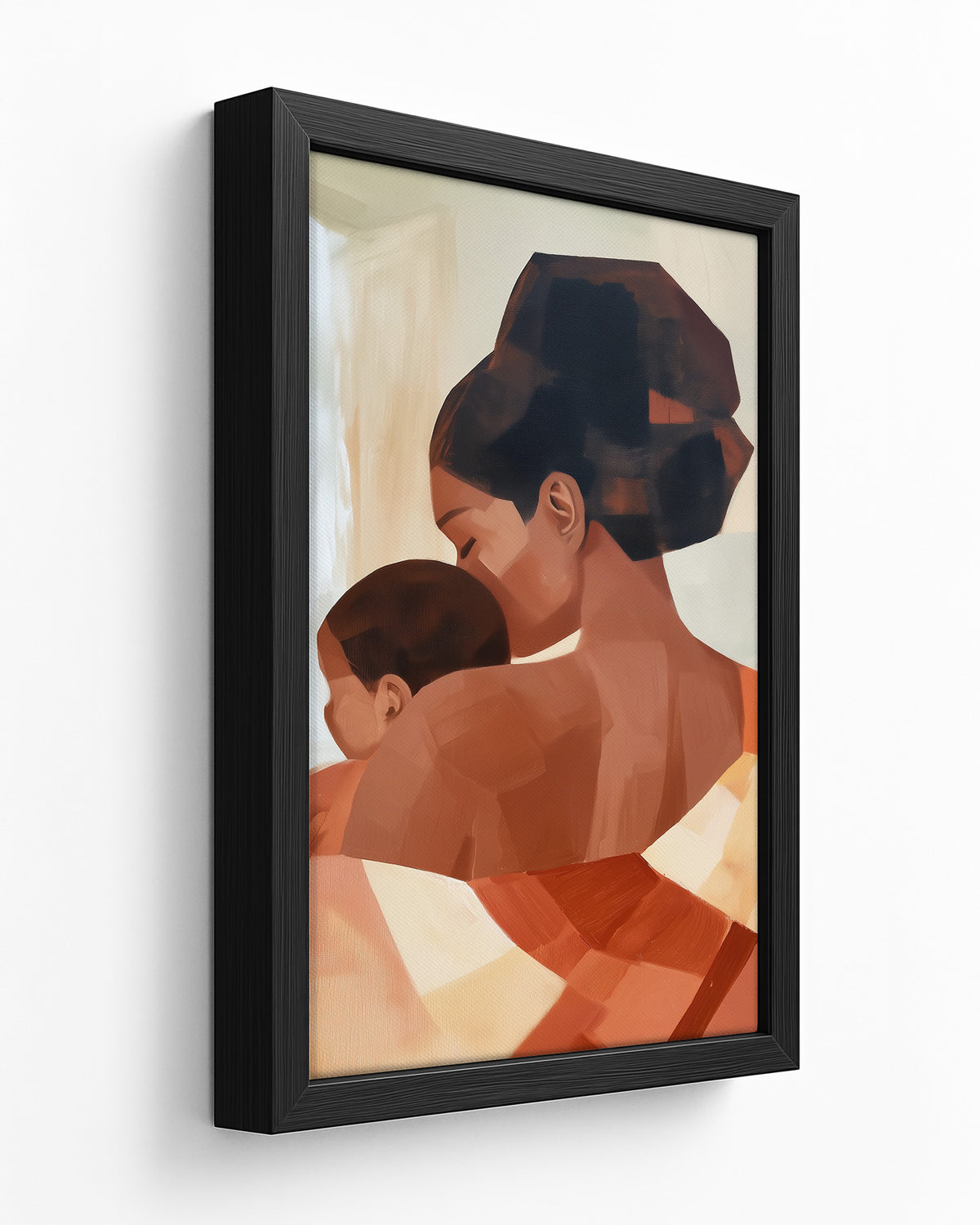 Held - Black Framed Canvas