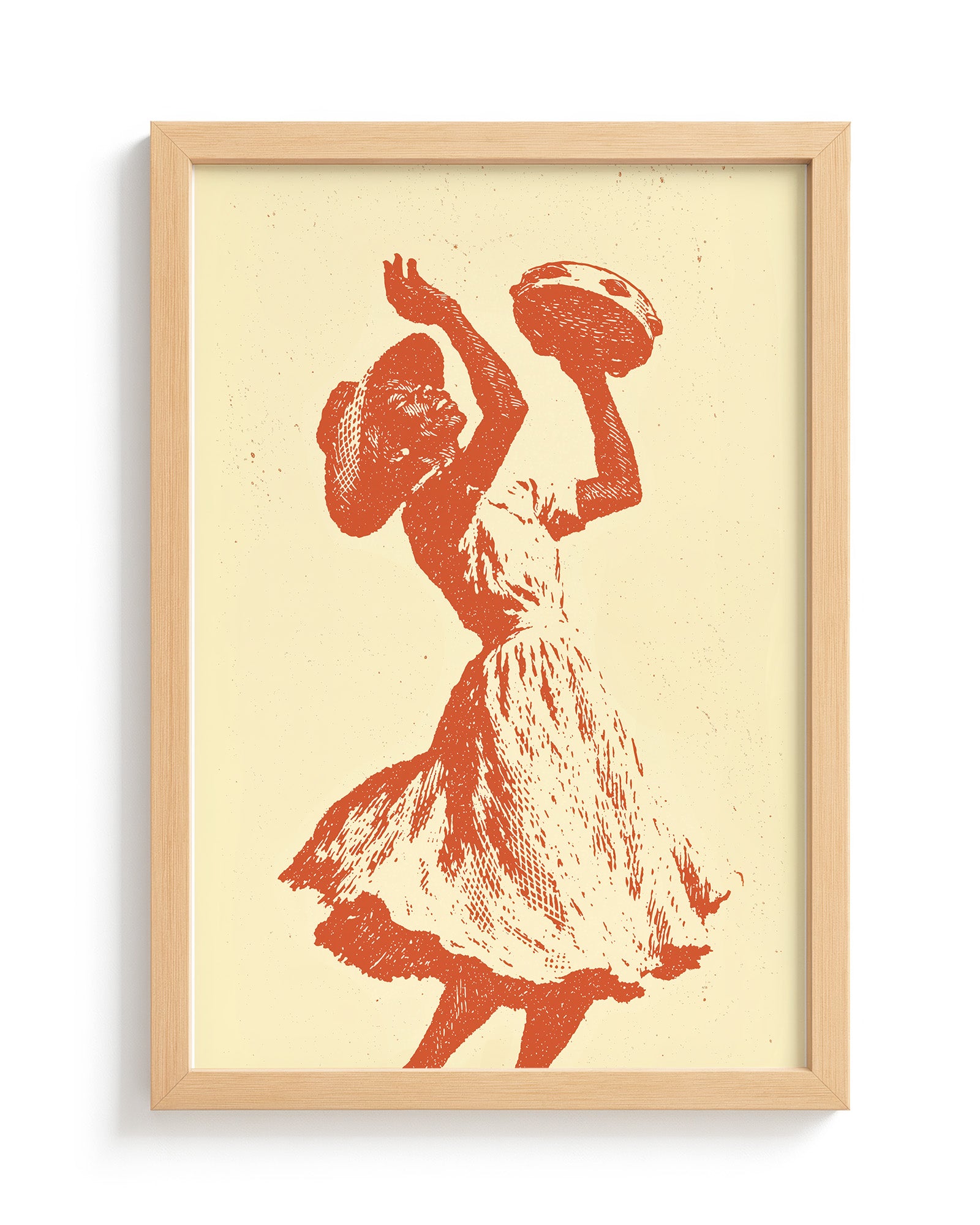 Tambourine - Wood Frame