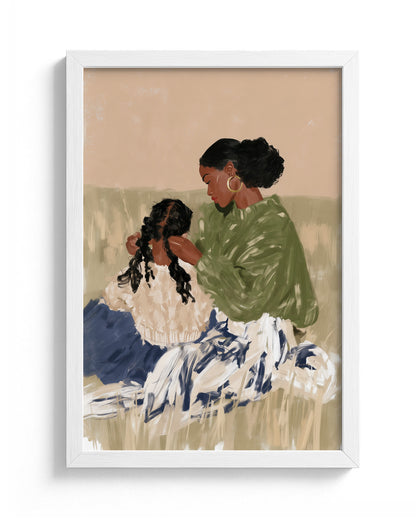 Her Mother's Hands - White Frame Main