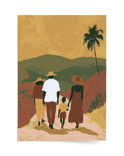 Sunday Walk - Print