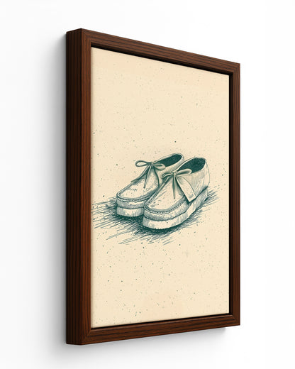 The Originals - Black Framed Canvas