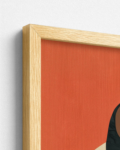 Serving - Wood Frame Detail