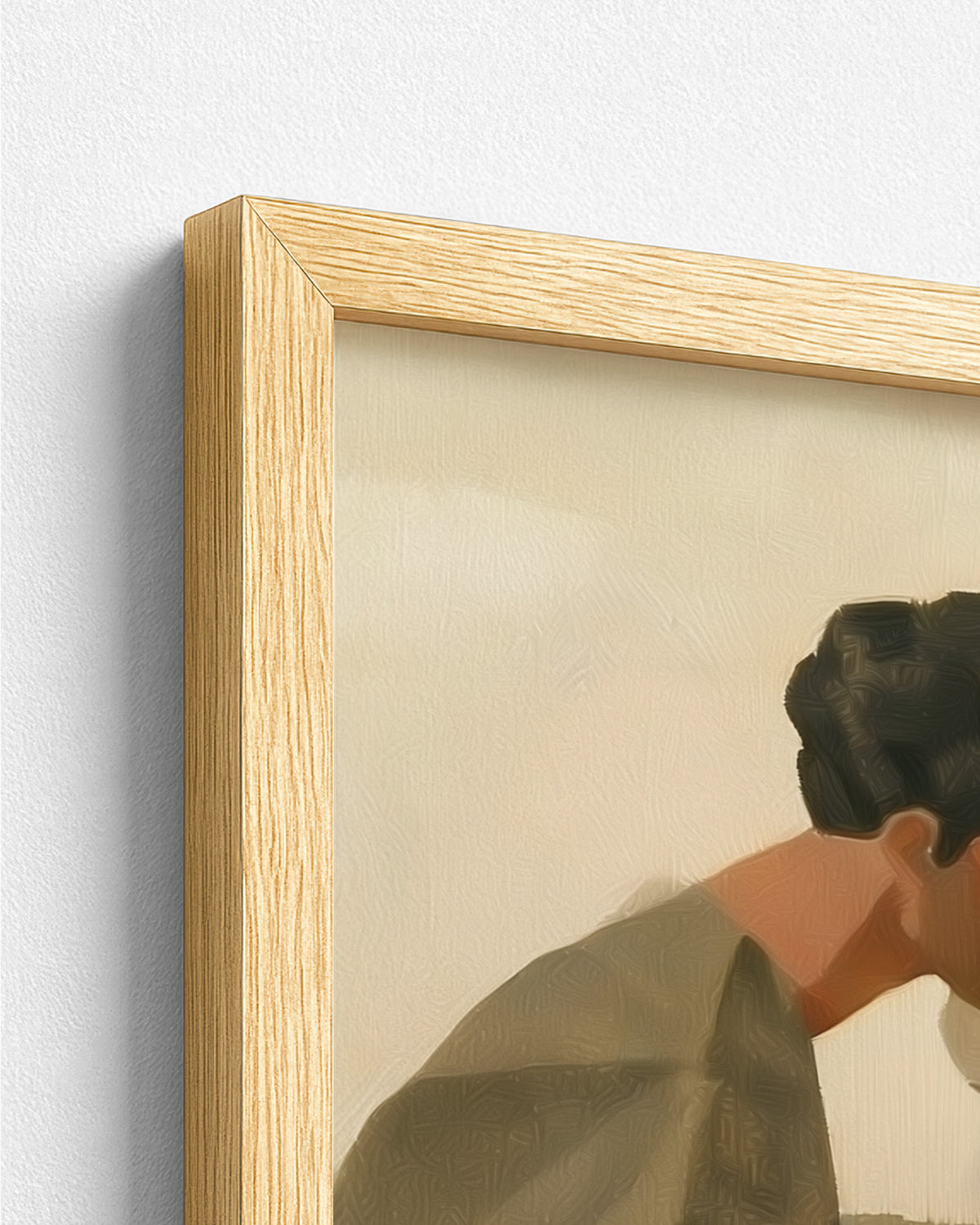 Sunday Spread - Wood Frame Detail