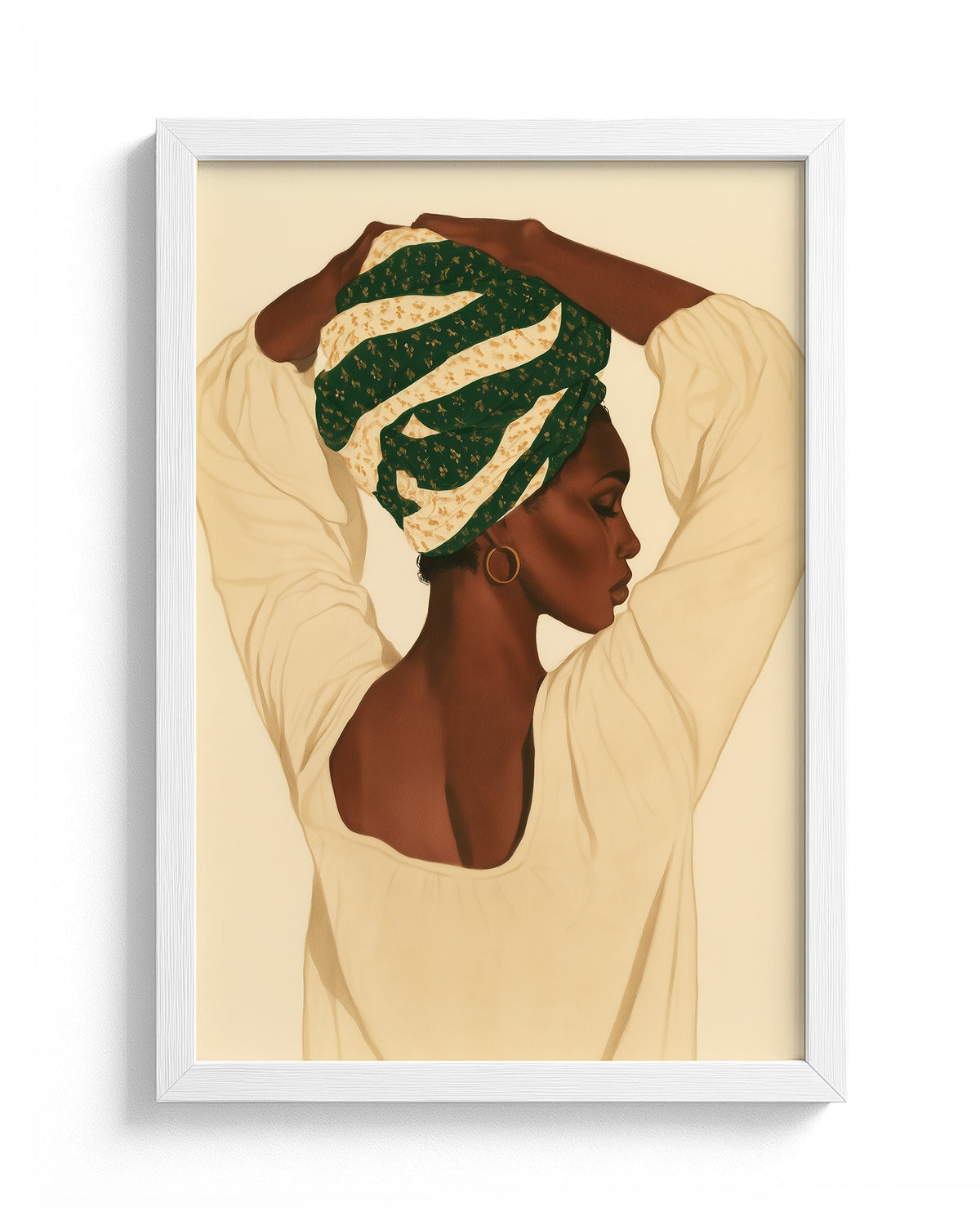 Getting Ready - White Frame Main