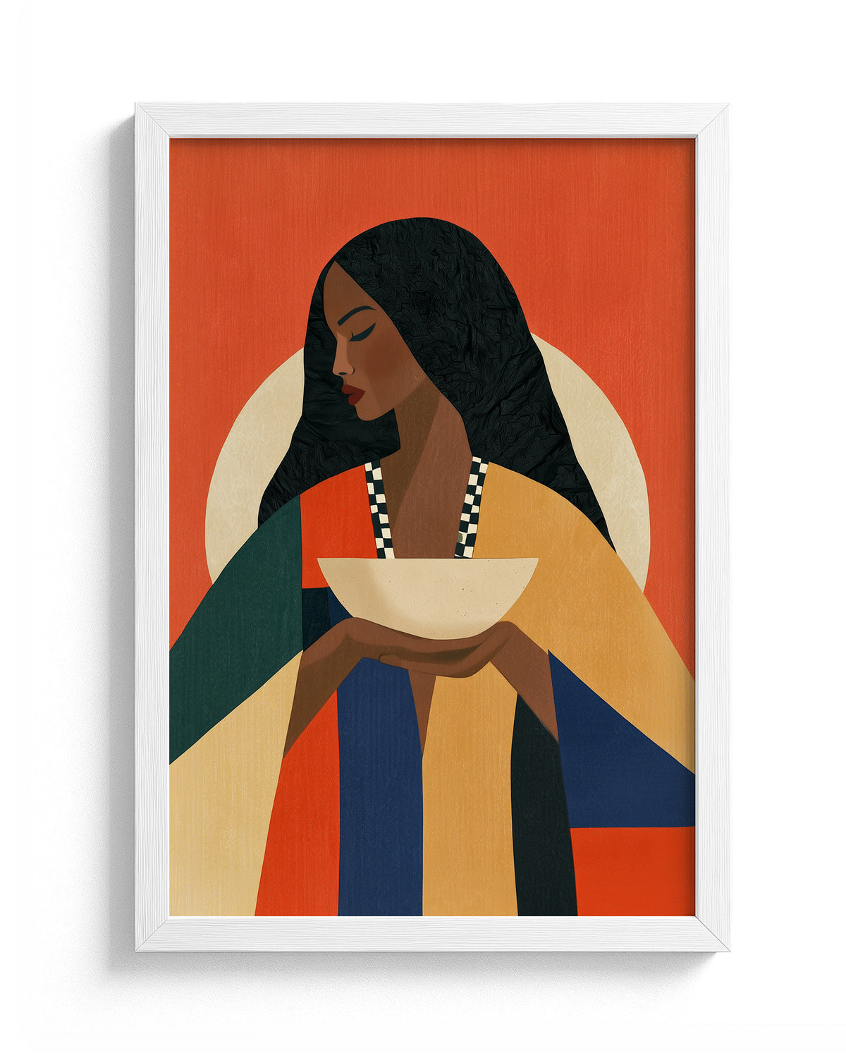 Serving - White Frame Main
