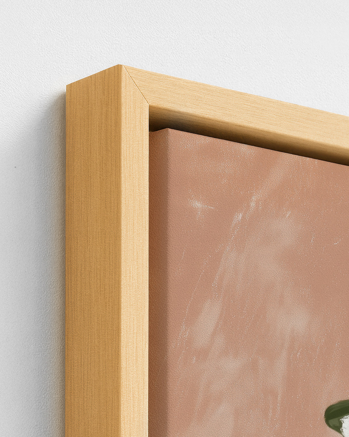 Grandma's Footsteps - Wood Framed Canvas Detail
