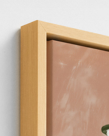Grandma's Footsteps - Wood Framed Canvas Detail