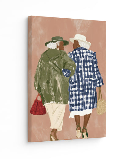 Grandma's Footsteps - Slim Canvas