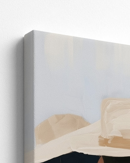 The Back Row - Thick Canvas Detail
