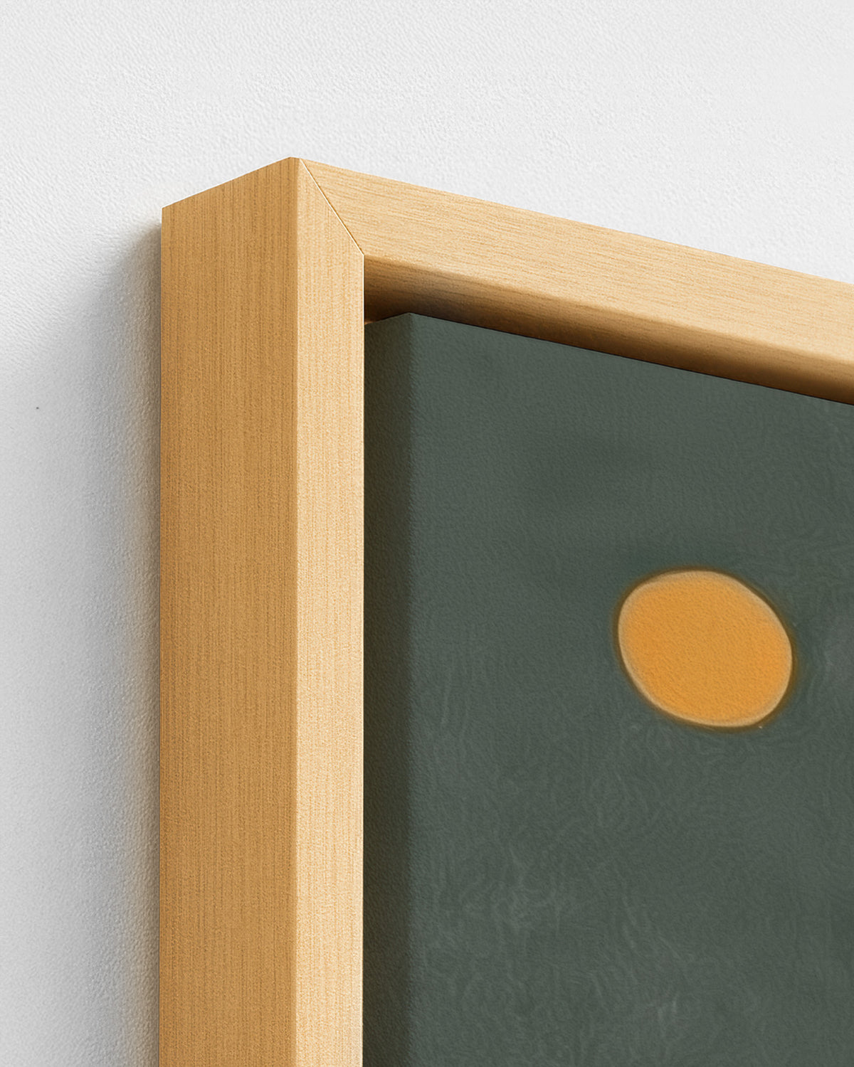 Front Steps - Wood Framed Canvas Detail