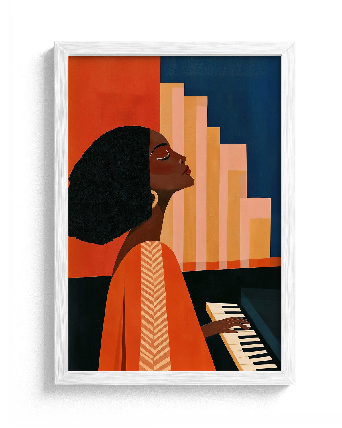 Organist - White Frame Main