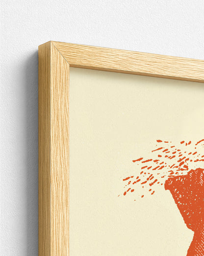 Market Day - Wood Frame Detail