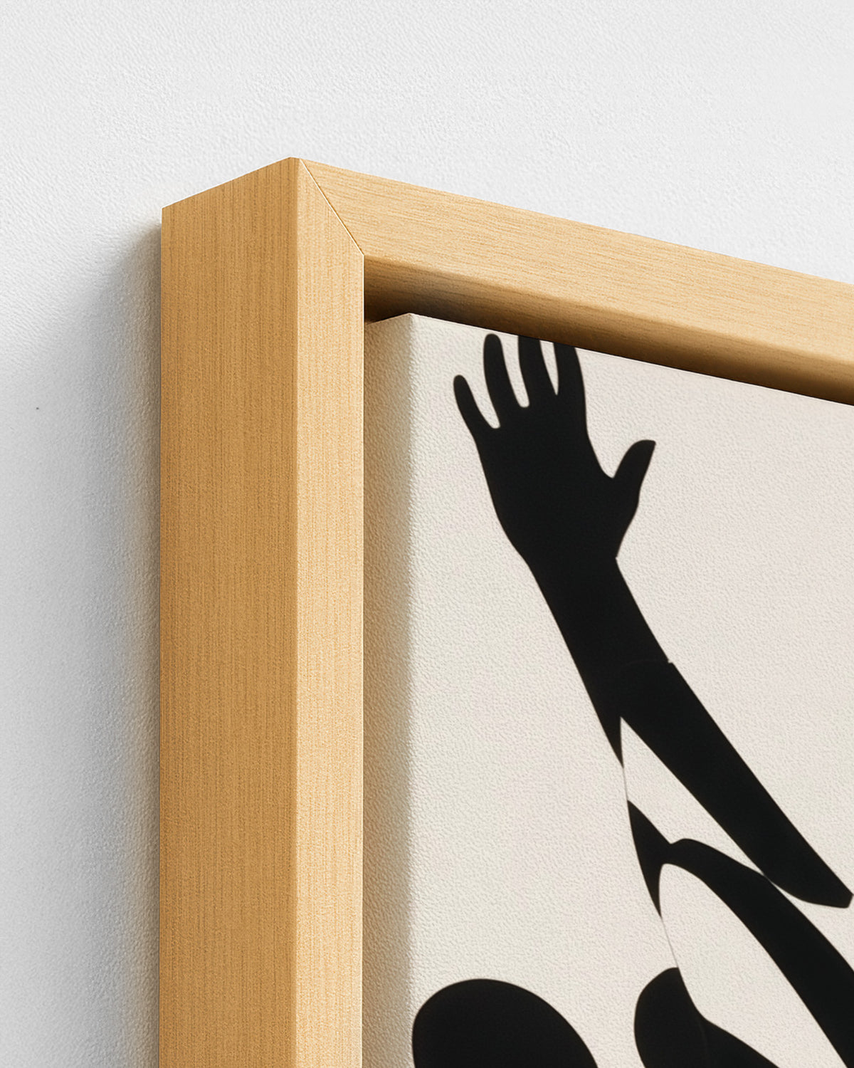 Praise Break - Wood Framed Canvas Detail