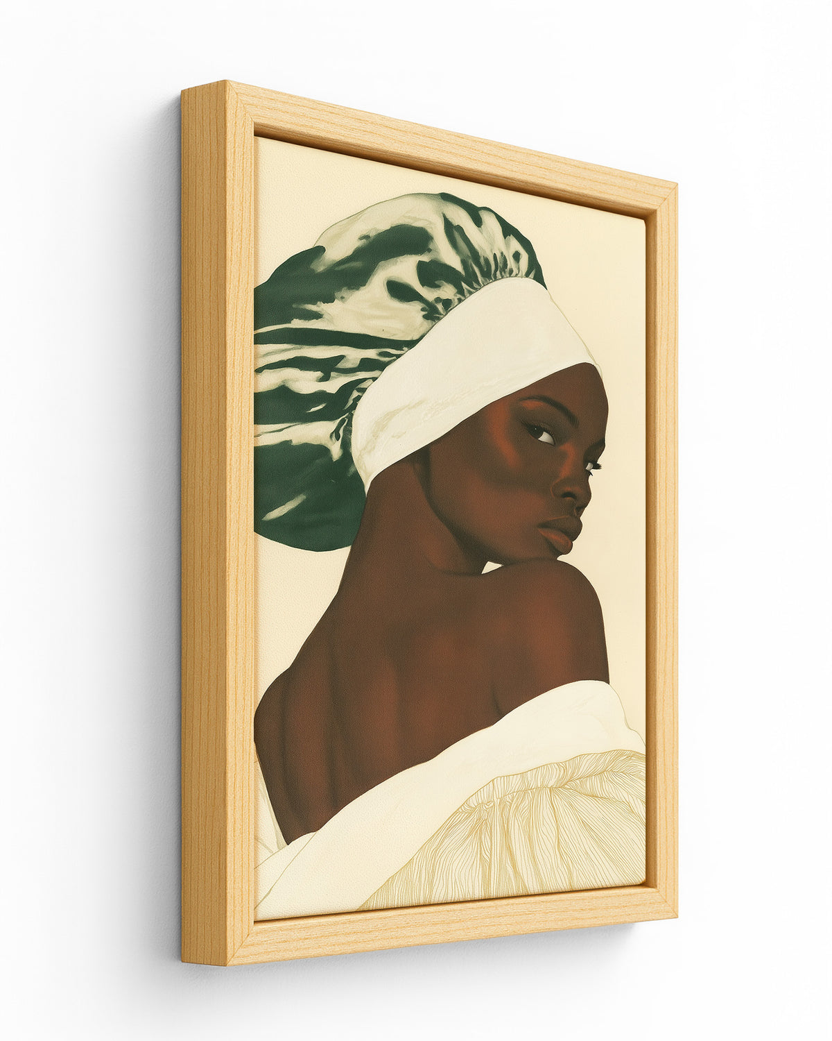 Bonnet - Wood Framed Canvas