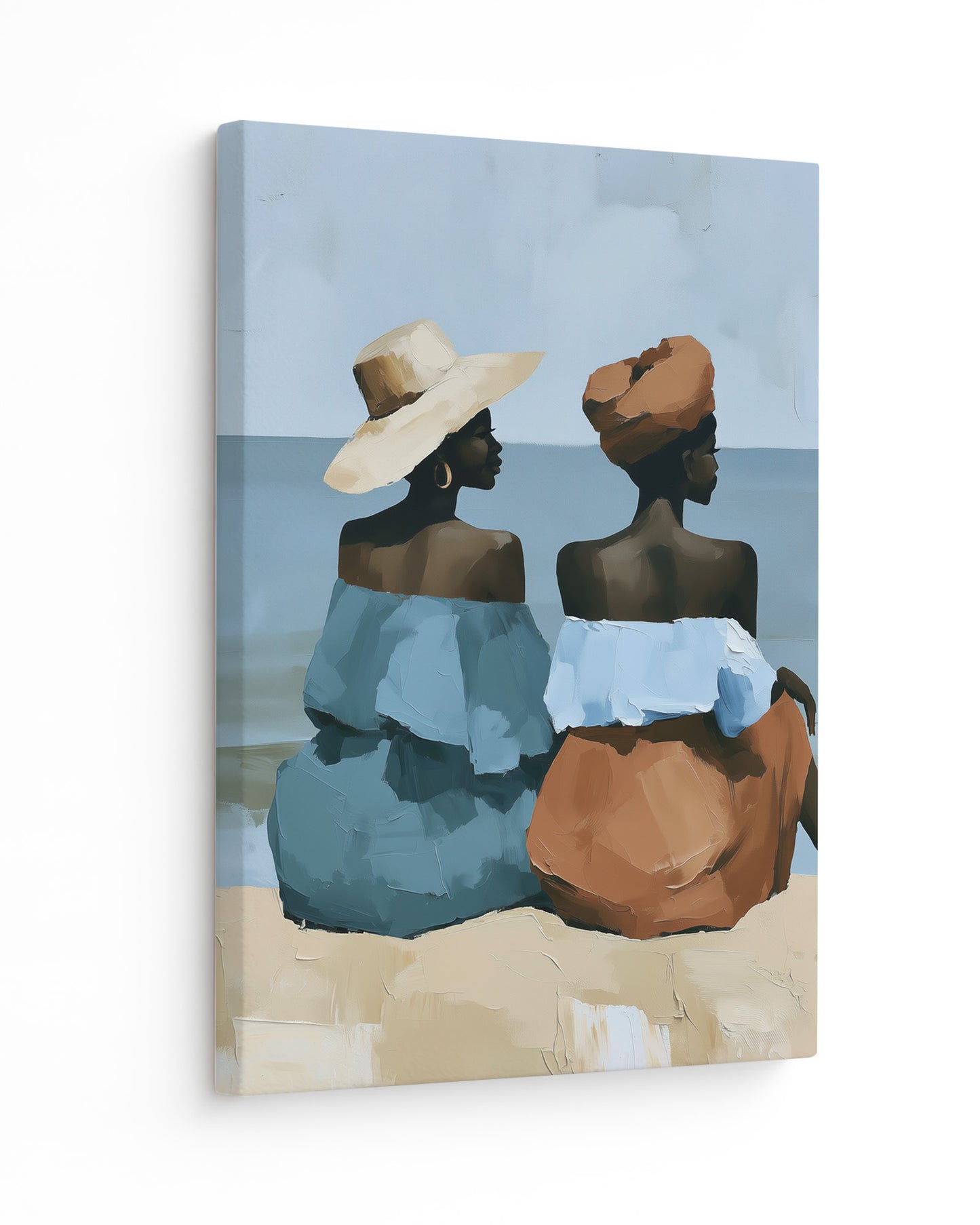 Sister Sea - Slim Canvas