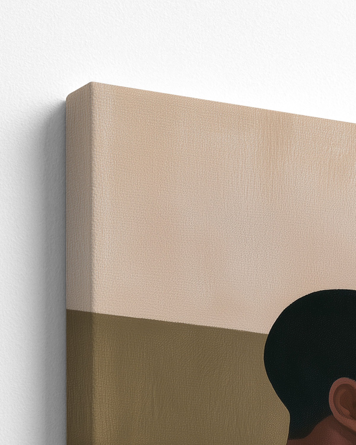 Rest Easy - Thick Canvas Detail