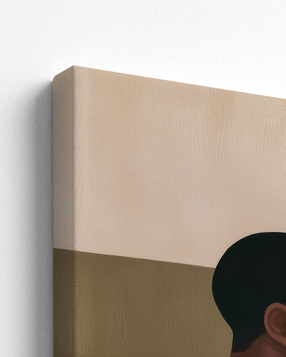 Rest Easy - Thick Canvas Detail