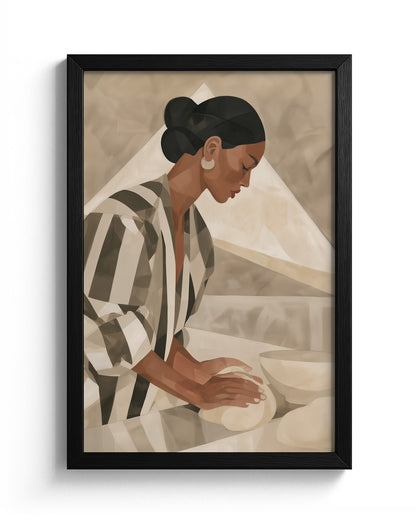 Kneading - Black Frame Main