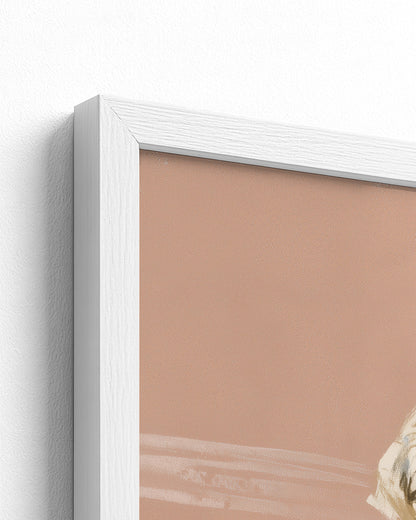 The Big Pot - White Frame